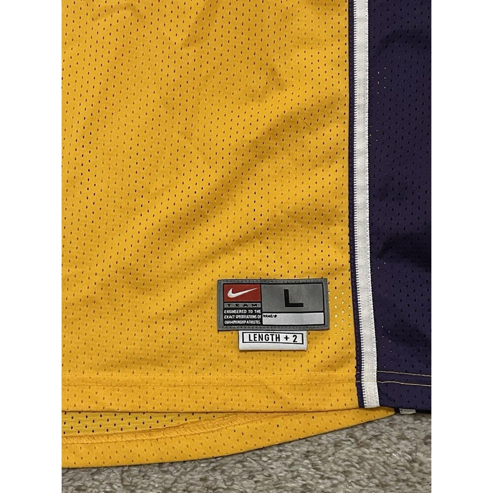 VTG Nike Authentic LA Lakers Gary Payton Large Jersey Youth Stitched EUC - Picture 6 of 6